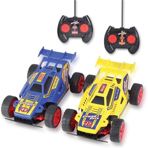 Kids Remote Control Cars – 2 Race Cars Racing Together with All-Direction Drive - Picture 1 of 6